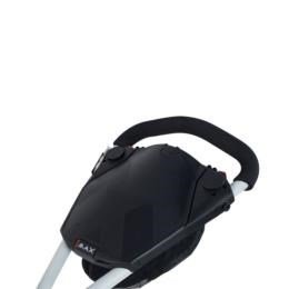 Big Max Autofold X manual trolley, black/lime