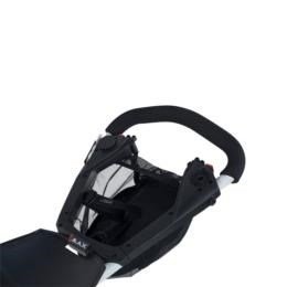 Big Max Autofold X manual trolley, black/lime