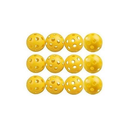 Big Max Airballs Training Golf Balls (12 Pack), Yellow