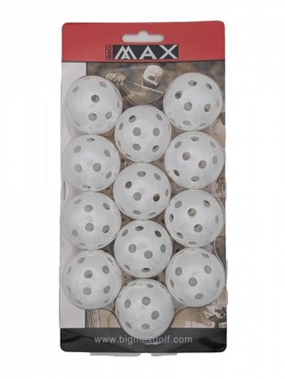Big Max Airballs Training Golf Balls (12 Pack), White