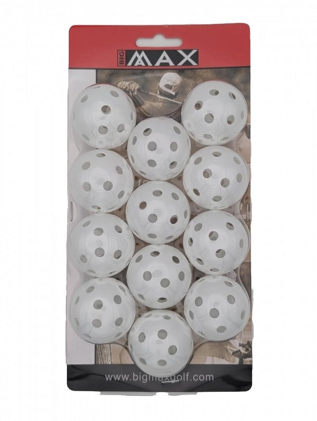 Practice balls in a mesh bag, ready for the garden or the net