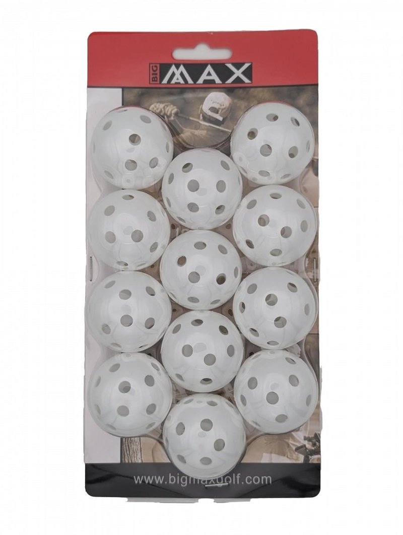 Big Max Airballs Training Golf Balls (12 Pack), White