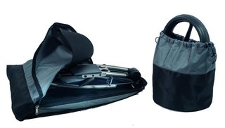 Big Max eQ Travelcover trolley accessory, black/grey