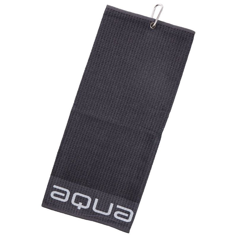 Big Max Aqua Trifold Towel, black/charcoal