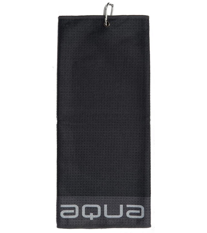 Big Max Aqua Trifold Towel, black/charcoal
