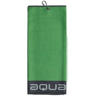 Big Max Aqua Trifold Towel, lime/charcoal