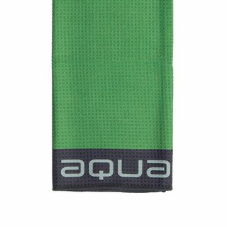 Big Max Aqua Trifold Towel, lime/charcoal