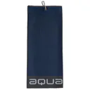 Big Max Aqua Trifold Towel, navy/charcoal