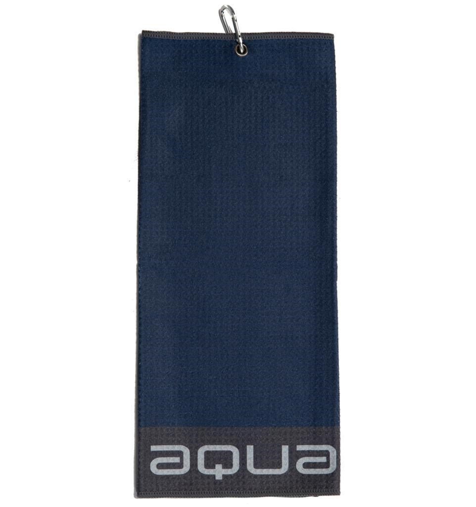 Big Max Aqua Trifold Towel, navy/charcoal