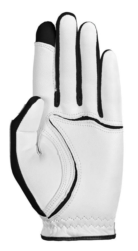 Zoom Zoom Tour mens golf glove, white/black, oversize, MLH