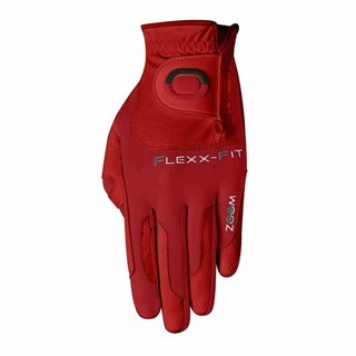 Zoom Zoom Weather mens golf glove, red