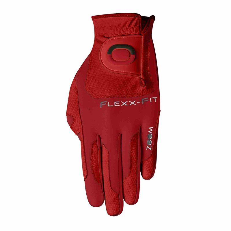 Zoom Zoom Weather mens golf glove, red