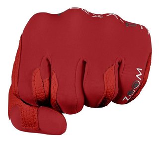 Zoom Zoom Weather mens golf glove, red