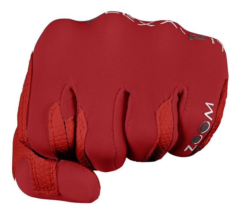 Zoom Zoom Weather mens golf glove, red
