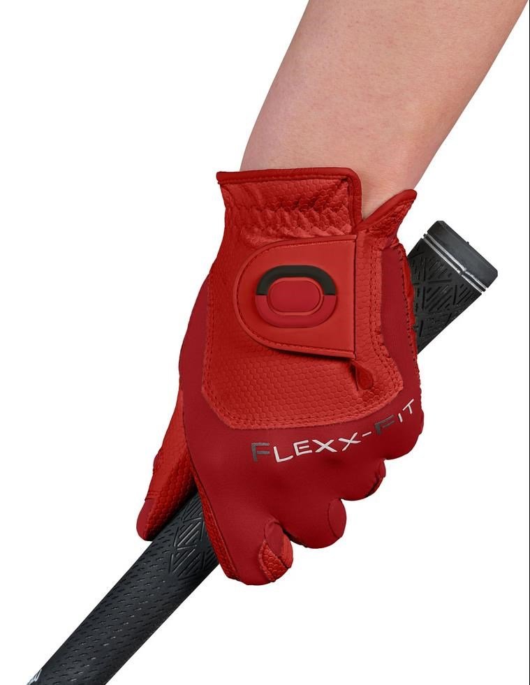 Zoom Zoom Weather mens golf glove, red