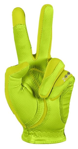 Zoom Zoom Weather mens golf glove, lime