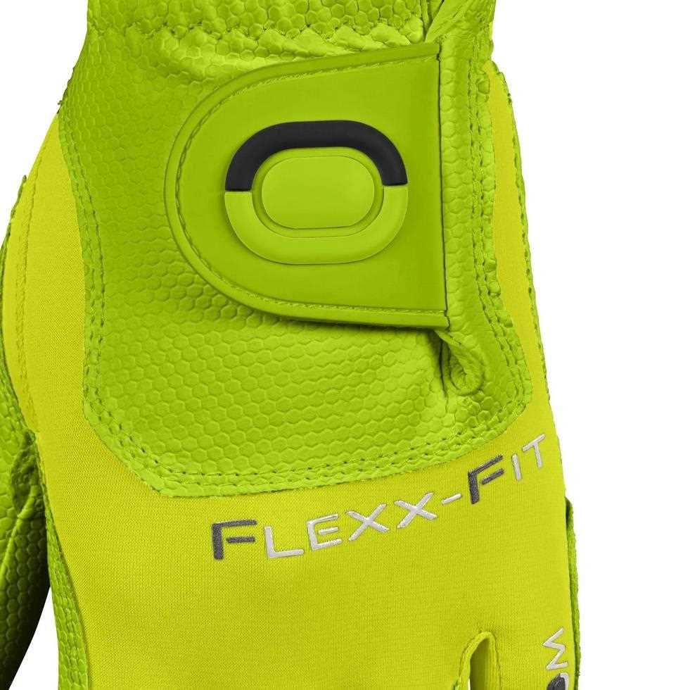Zoom Zoom Weather mens golf glove, lime