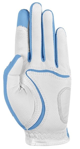 Zoom Zoom Weather ladies golf glove, white/light blue