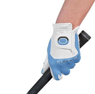 Zoom Zoom Weather ladies golf glove, white/light blue