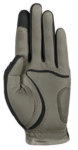 Zoom Zoom Weather ladies golf glove, charcoal/black/red