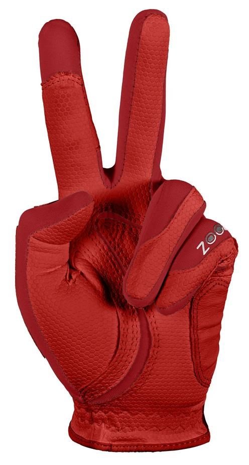 Zoom Zoom Weather ladies golf glove, red