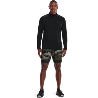 Under Armour Tech 2.0 1/2 Zip men's long sleeve shirt, black