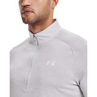 Under Armour Tech 2.0 1/2 Zip men's long sleeve shirt, light grey