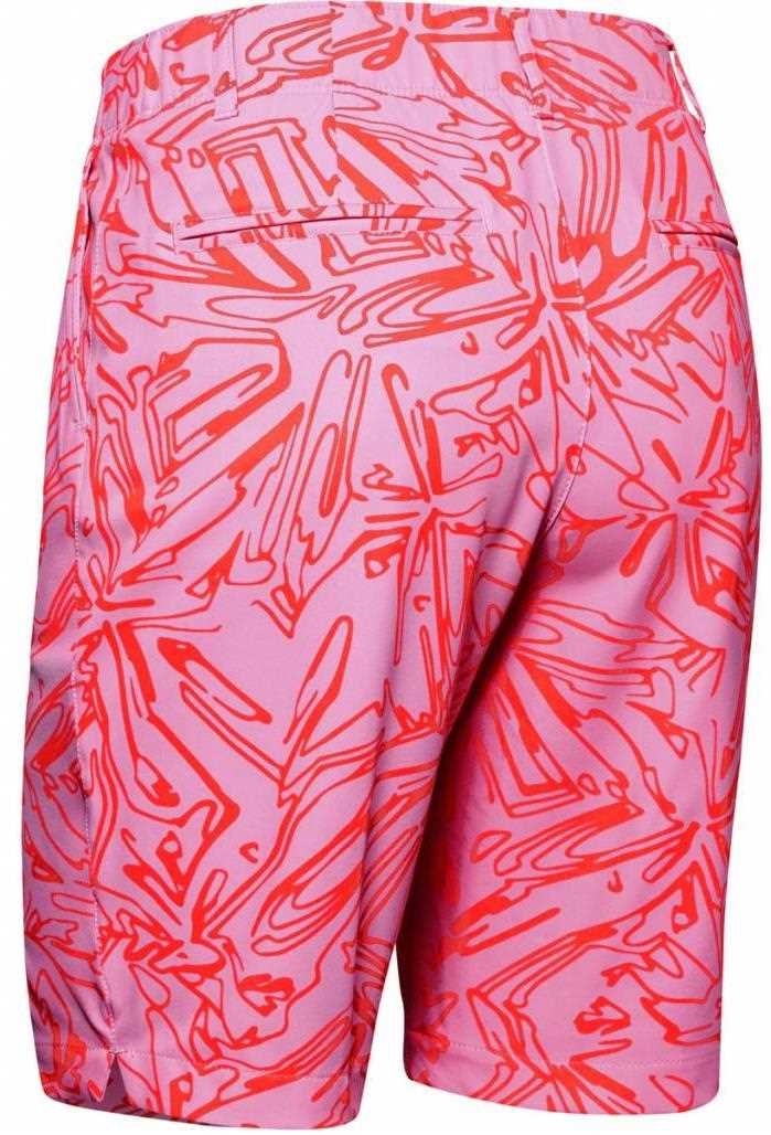 Under Armour Links Printed women's shorts, lipstick