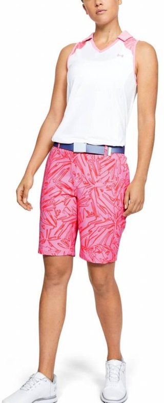 Under Armour Links Printed women's shorts, lipstick
