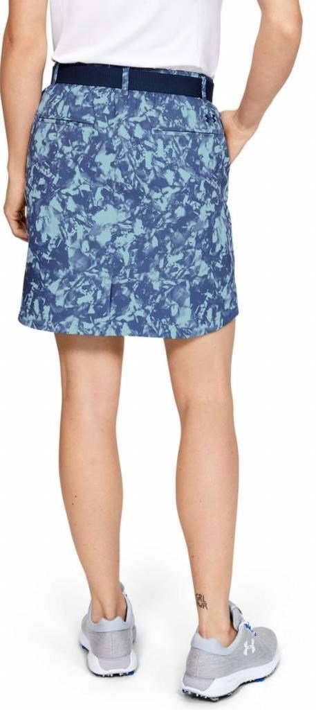 Under Armour Links Woven Printed women's skort, blue