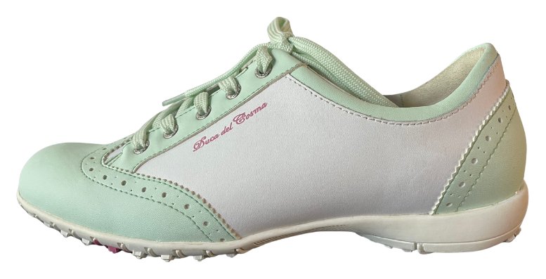 Duca Del Cosma Mila women's golf shoes, white/milky green