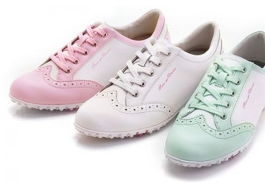 Duca Del Cosma Mila women's golf shoes, white/milky green