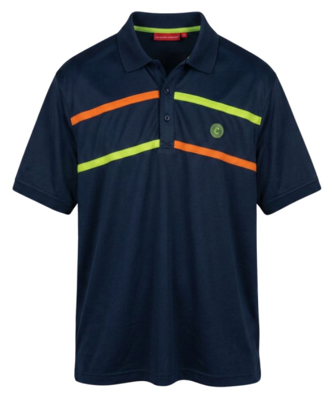 Duca Del Cosma Clint men's polo, dark blue