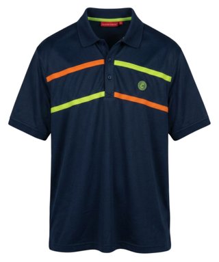 Duca Del Cosma Clint men's polo, dark blue