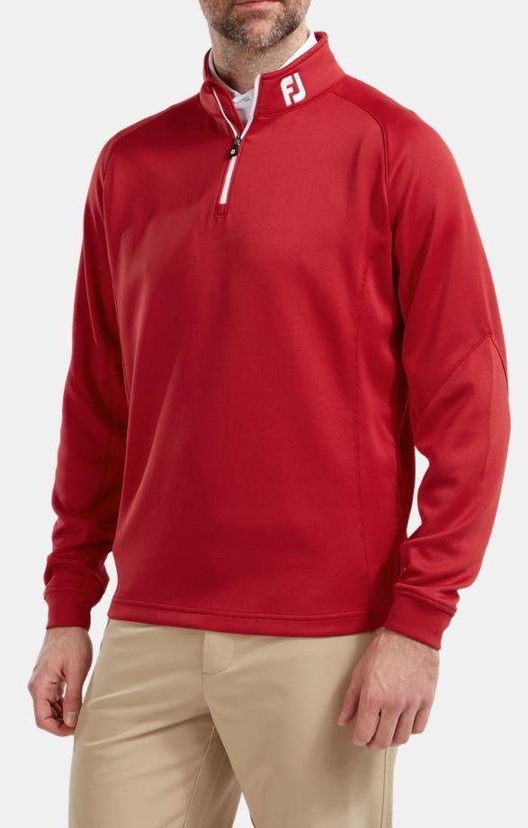 FootJoy Chill-Out men's sweatshirt, red