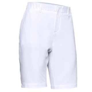Under Armour Links women's shorts, white/mod gray