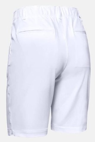 Under Armour Links women's shorts, white/mod gray