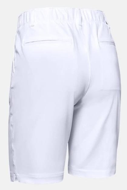 Under Armour Links women's shorts, white/mod gray