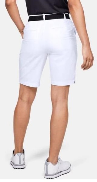 Under Armour Links women's shorts, white/mod gray
