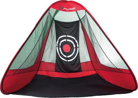 Pure2Improve Triangle Pop-Up golf practice net (295x197x177cm)