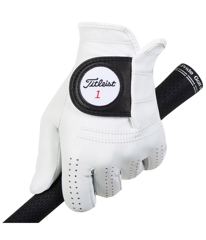 Titleist Players mens golf glove, white
