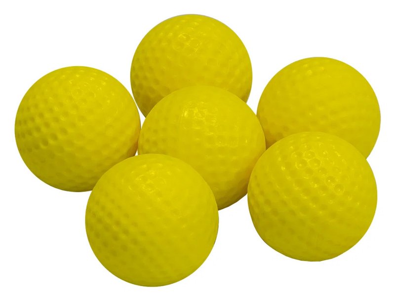 Longridge 30% Distance golf balls, yellow