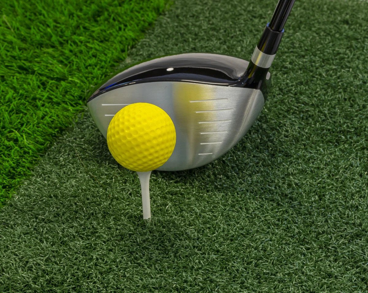 Longridge 30% Distance golf balls, yellow