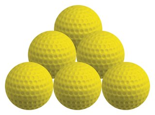 Longridge 30% Distance golf balls, yellow