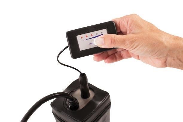JuStar charge state display, black