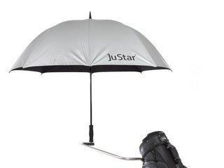 JuStar JuStar golf umbrella, silver