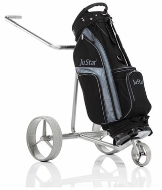 JuStar cart bag, 9", black/titanium