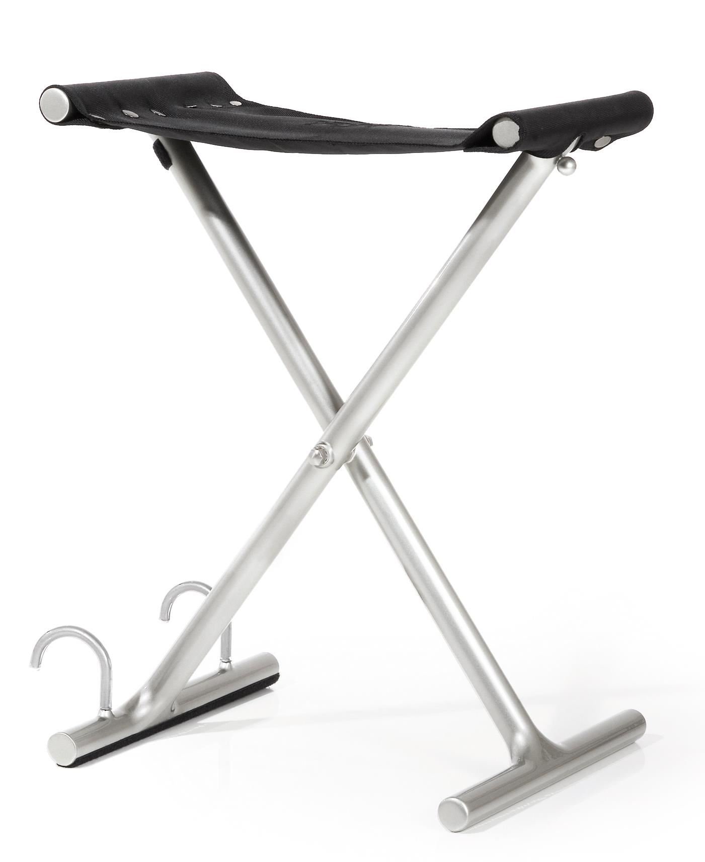 JuStar golfer seat, carbon lacquered silver