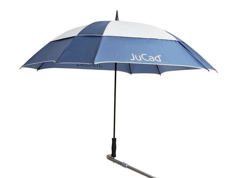 JuCad golf umbrella windproof 68" with pin, blue/silver