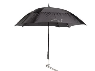 JuCad JuCad Telescopic Golf Umbrella 68" Square & Windproof with Pin, Black